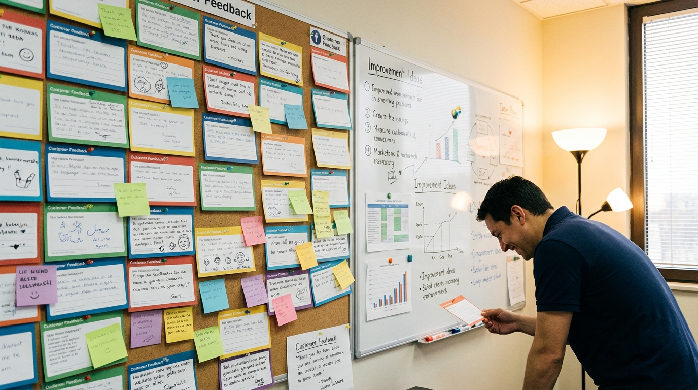 Customer feedback shaping a better online shopping experience